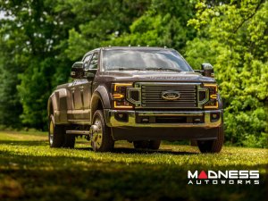 Ford Super Duty LED Headlights - XB Series - Morimoto - Amber DRL